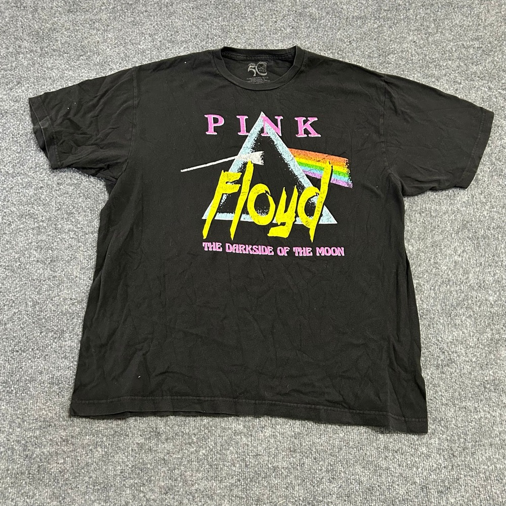 Pink Floyd T-Shirt Mens Size XL Black Dark Side Of The Moon 50th Anniversary - Picture 2 of 7